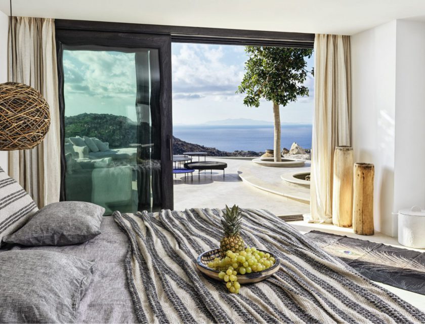 Panoptis Escape Mykonos - The Panoptis 2-bedroom in-house Villa with private pool interiors