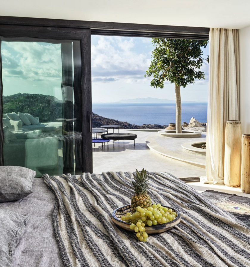 Panoptis Escape Mykonos - The Panoptis 2-bedroom in-house Villa with private pool interiors