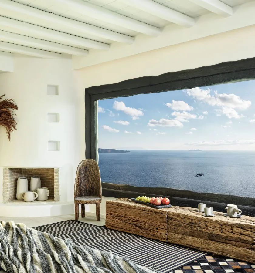 Panoptis Escape Mykonos - The Panoptis 3-bedroom in-house Villa with private pool interior